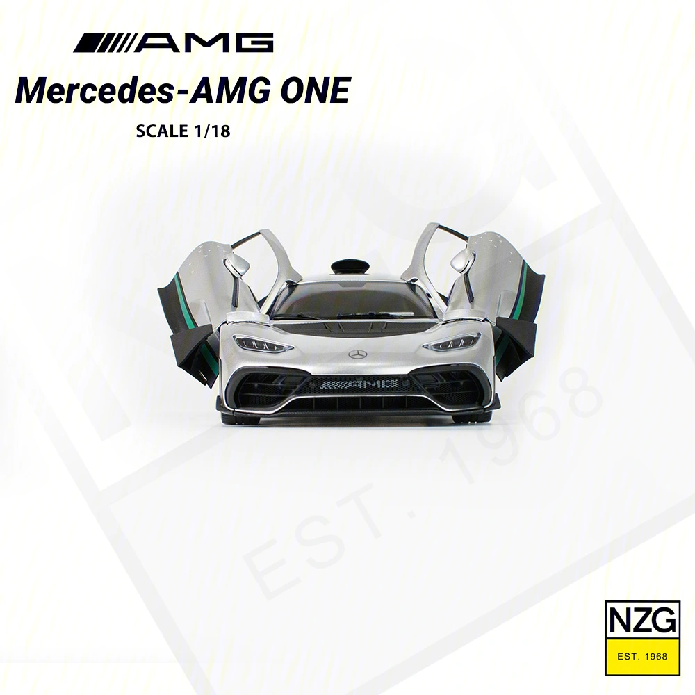 Mercedes-AMG ONE 1:18 Star Silver Scale Model